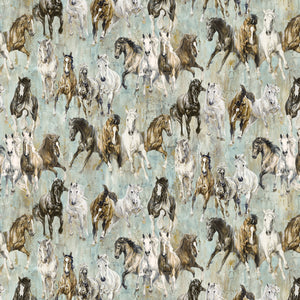 PEDIGREE Horses turquoise multi