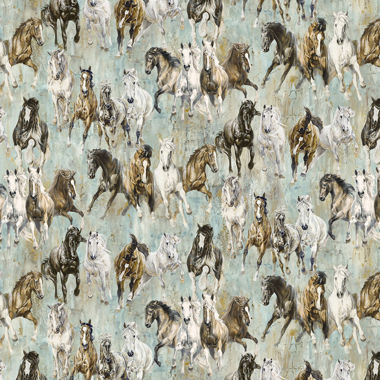 PEDIGREE Horses turquoise multi