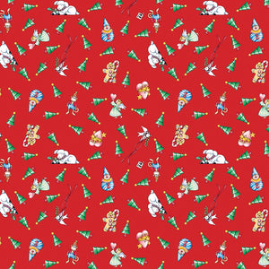 SO MUCH JOY! Christmas Tree Toss red