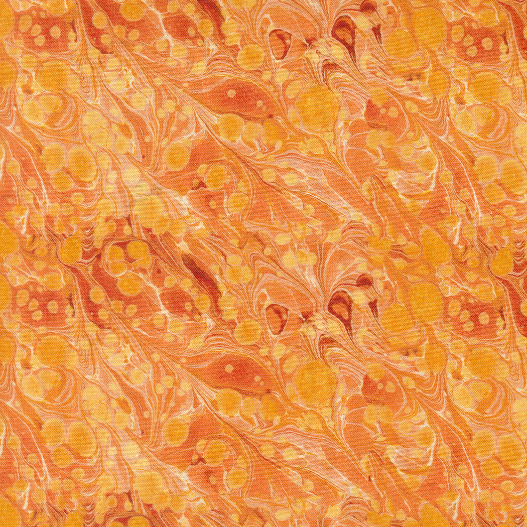 CURATED IN COLOR Marbles orange