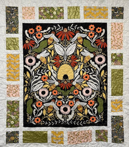 FISH & CHIPS Bee Garden 54"x 62"