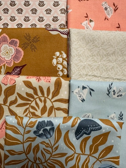 FOLK LORE 7 fat quarters