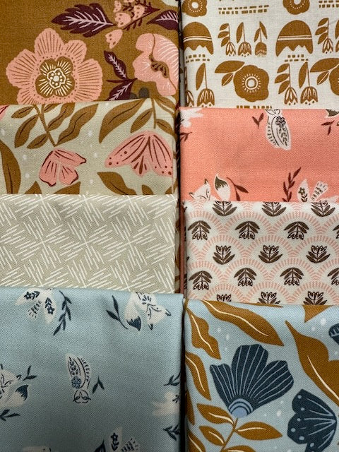 FOLK LORE 8 fat quarters