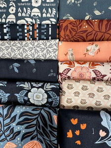 FOLK LORE Peacoat 12 fat quarters