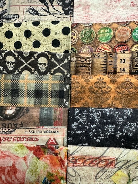 FOUNDATIONS Rust 12 fat quarters