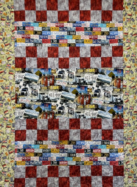 GINGERSNAP Route 66 45"x61"