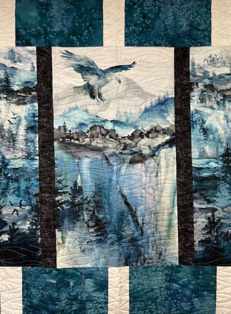 GOOD AS GOLD Soar 44"x 60"