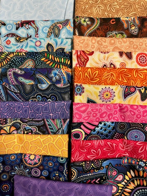 GONDWANA PANNOTIA 21 fat quarters