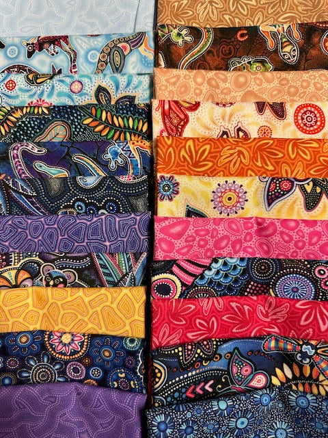 GONDWANA PANNOTIA 22 fat quarters