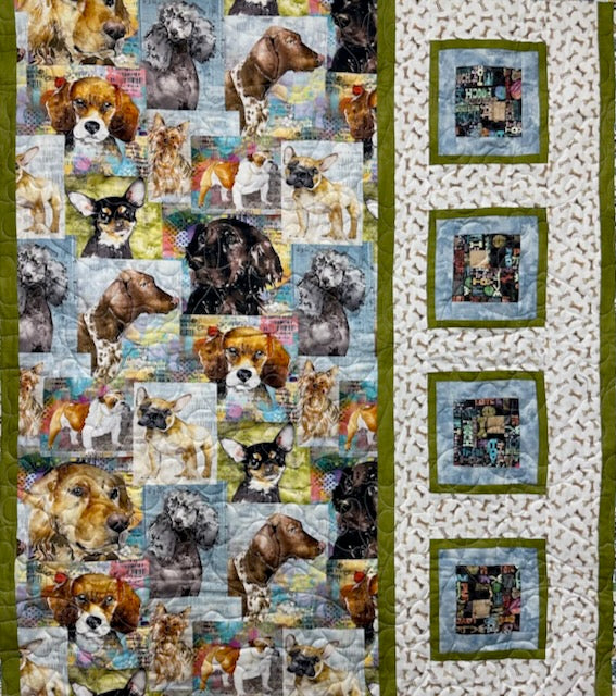 HAPPY DAZE Best Friends WITHOUT BORDER 36"x41"