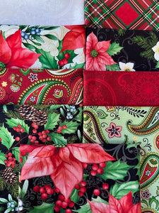 BLOOMS OF THE HOLIDAY 9 half yards