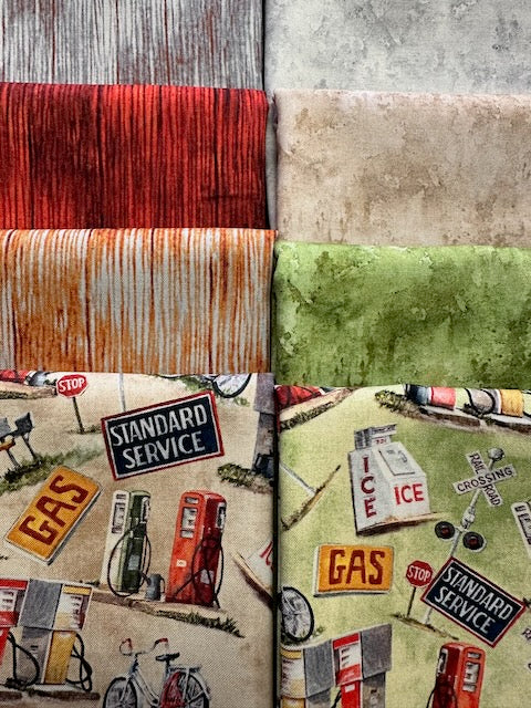 HOMETOWN 8 fat quarters