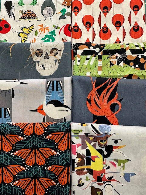 ICONIC Charley Harper 8 fat quarters