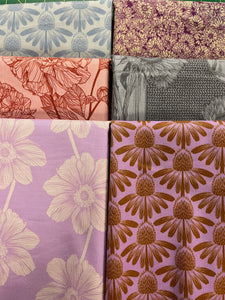 INDELIBLE Dusk 6 fat quarters