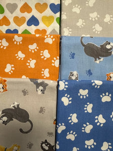 KITTY THE CAT 6 half yards