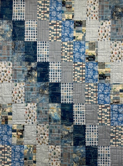 LADY BANKS Tim Holtz Palette Blue 45"x60"