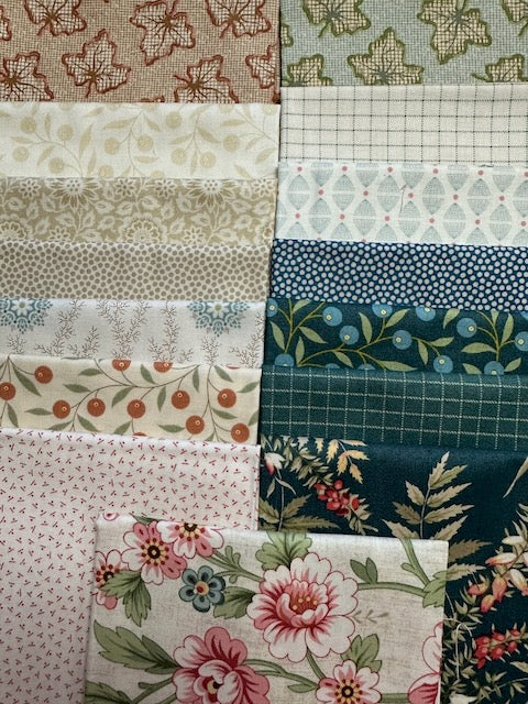 LAUNDRY BASKET 15 fat quarters
