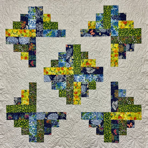 MESA VERDE Wild Blossoms 50"x50"