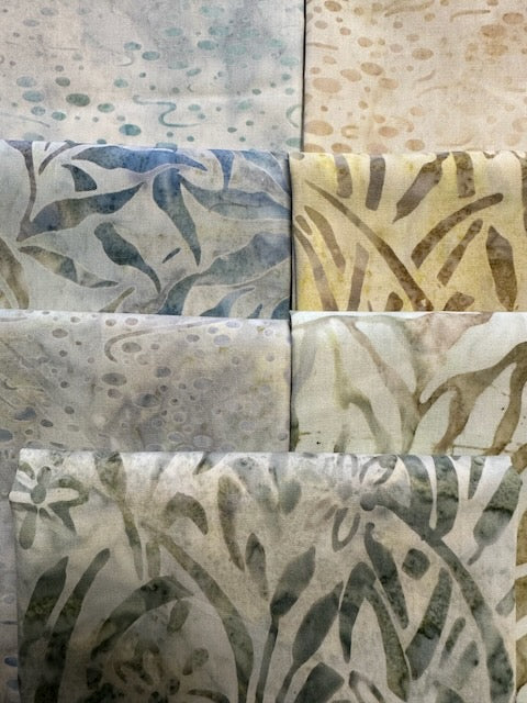 MARSHLAND Lights 7 fat quarters