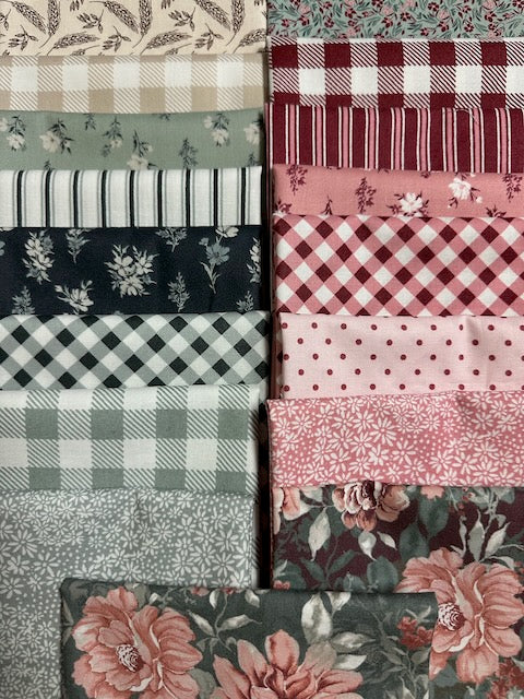 A WALK ON THE PRAIRIE 17 fat quarters