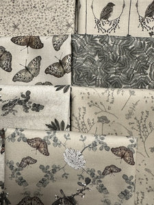 NATURE'S WHISPER Gray 7 fat quarters