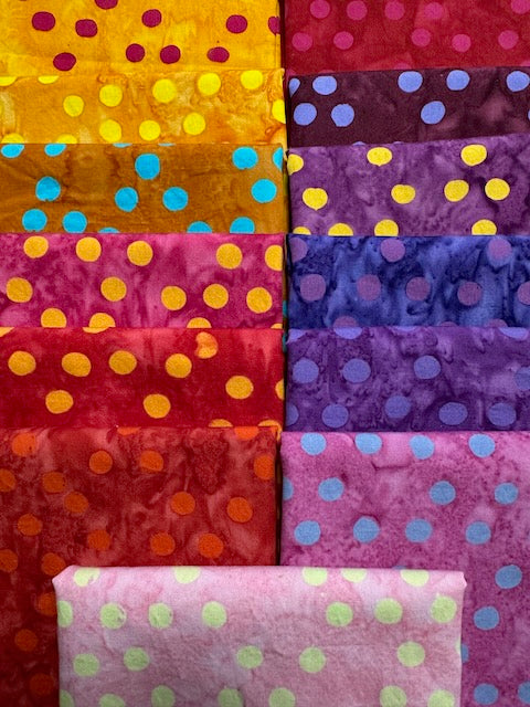 NEON POP Warm 13 fat quarters