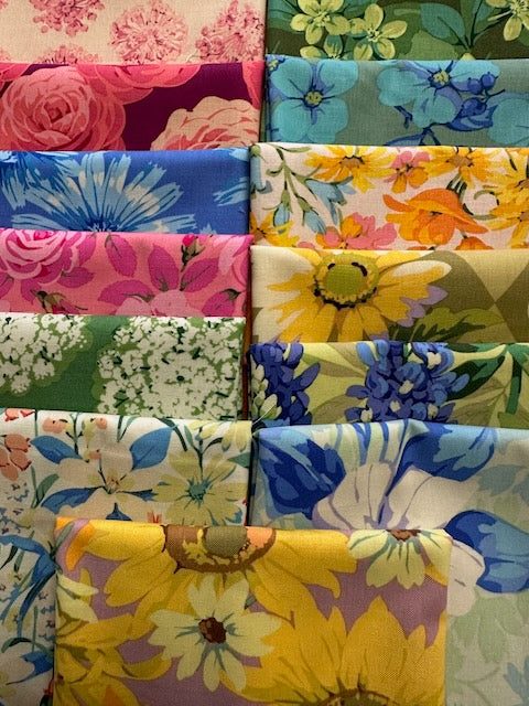 NATION OF FLOWERS 13 fat quarters