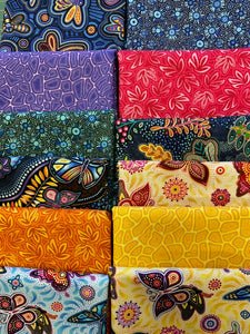 PANNOTIA Sky 12 fat quarters