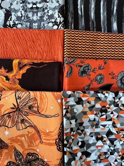 PHANTASM Flame 8 fat quarters