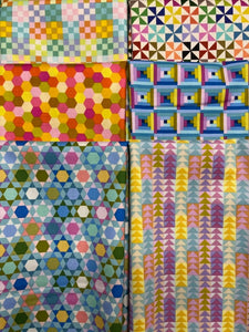 PIECEWORK Pastel 6 fat quarters