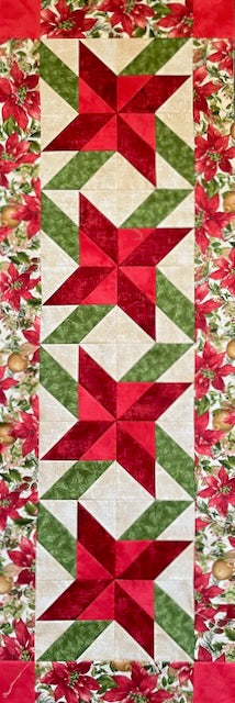 POINSETTIA Holiday Foliage 18"x54"