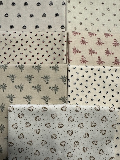 PINT SIZED NEUTRALS 7 half yards