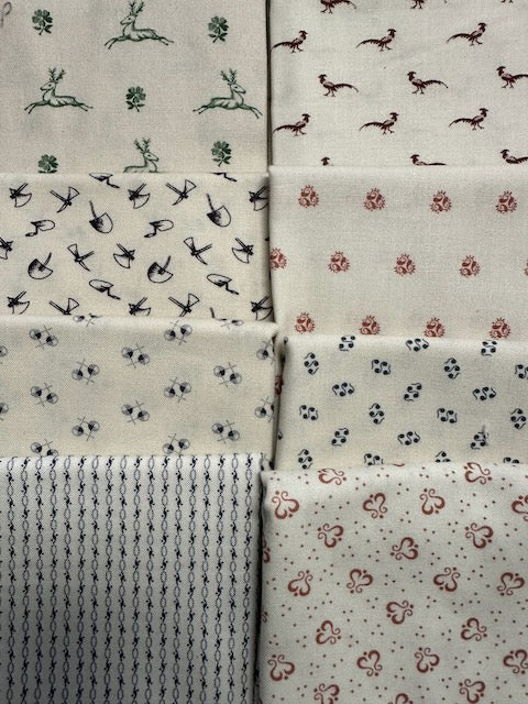 PINT SIZED NEUTRALS 8 half yards