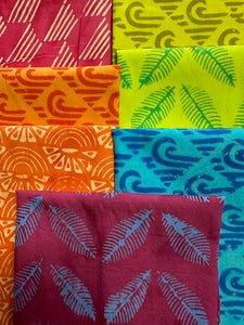 PURA VIDA 7 fat quarters