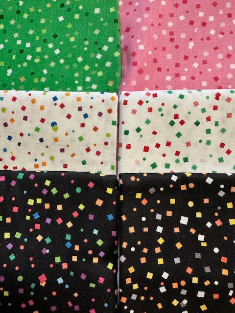 SEASONAL CONFETTI 6 half yards