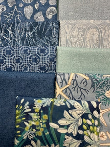 SERENA SHORES Coastal 9 fat quarters