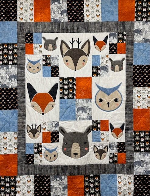 SEW CUTE Woodland Wonder  45"x60"