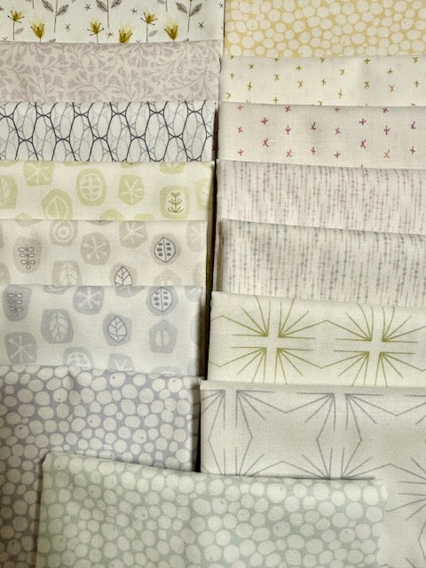 SHADOW AND LIGHT 15 fat quarters