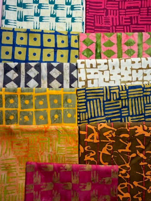 STENOGRAPHER'S NOTEBOOK 11 fat quarters – Villa Rosa Designs