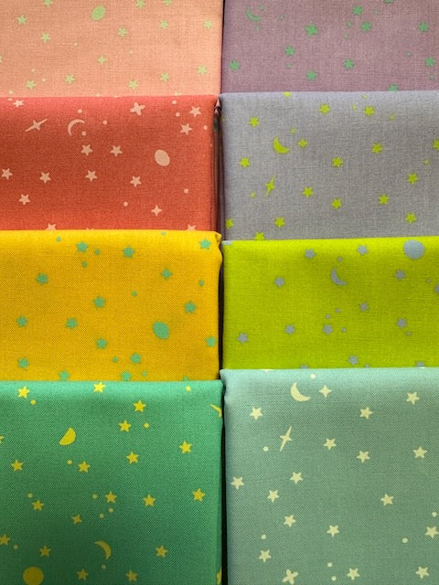 TULA PINK Space Sprinkles 8 fat quarters