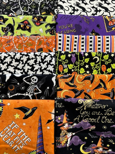 SPOOKY CUTE HALLOWEEN 12 half yards