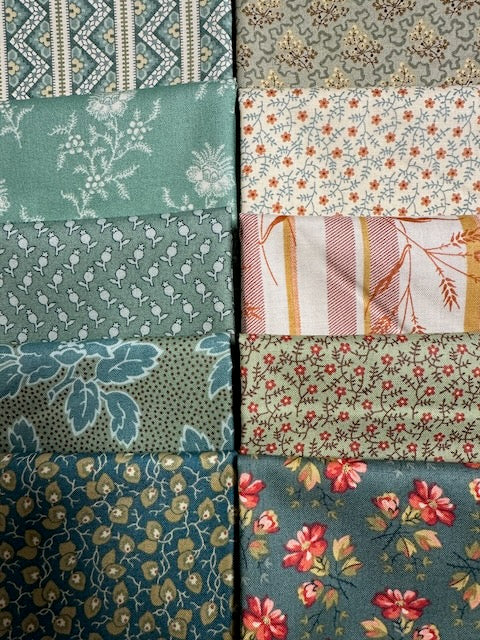 SECRET STASH 10 fat quarters