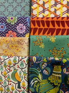 SWATCH BOOK Evensong 8 fat quarters