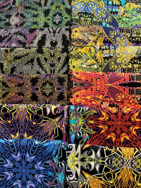THIRTY-ONE 12 fat quarters