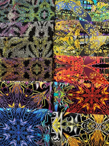 THIRTY-ONE 12 fat quarters