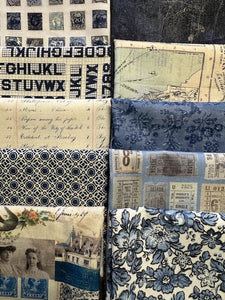 TIM HOLTZ PALETTE Indigo 10 half yards