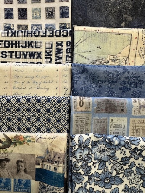 TIM HOLTZ PALETTE Indigo 10 half yards