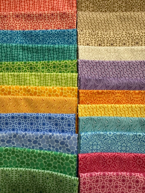 TRANSPARENCY 24 fat quarters