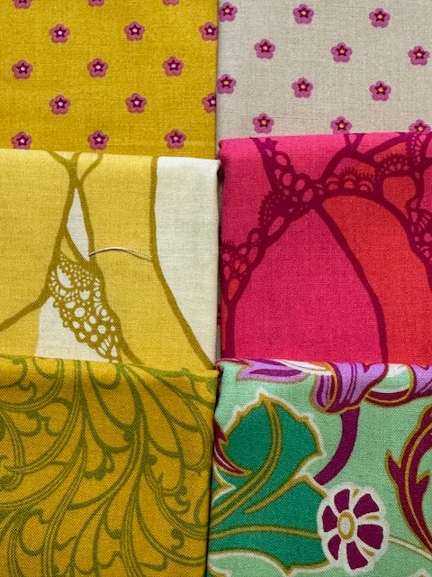WILD ABANDON Gold 6 half yards