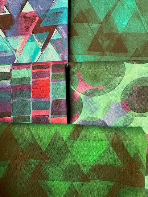WATERCOLOR GEOMETRY 5 half yards